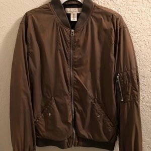 H&M Nylon Bomber Jacket